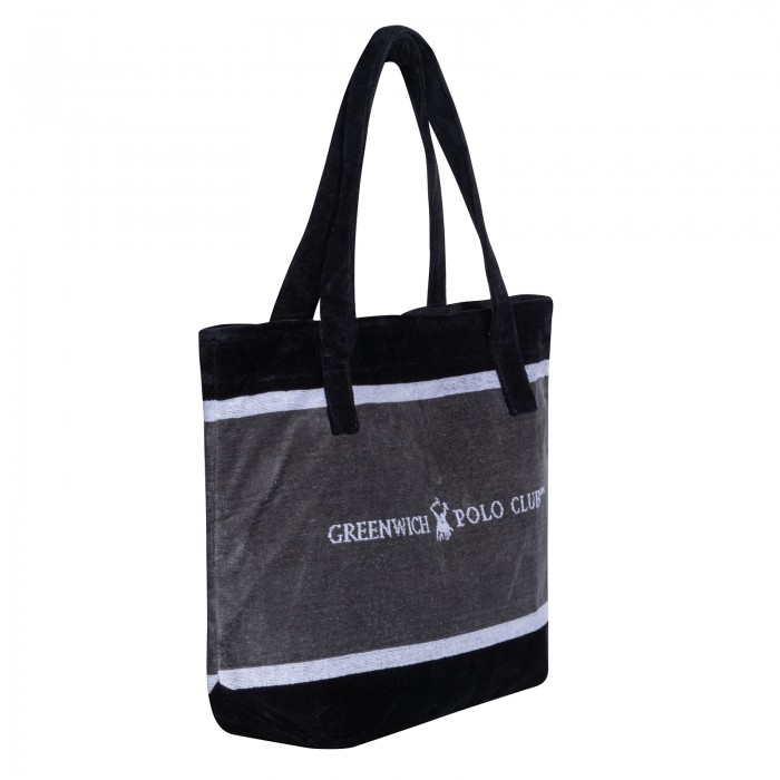 GREENWICH POLO CLUB ΤΣΑΝΤΑ ΘΑΛΑΣΣΗΣ 55Χ40 3865 BLACK, GREY