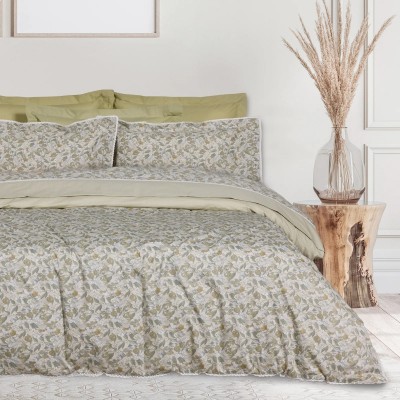 DAS HOME ΚΟΥΒΕΡΛΙ KING PRESTIGE 1692 OLIVE, TAUPE