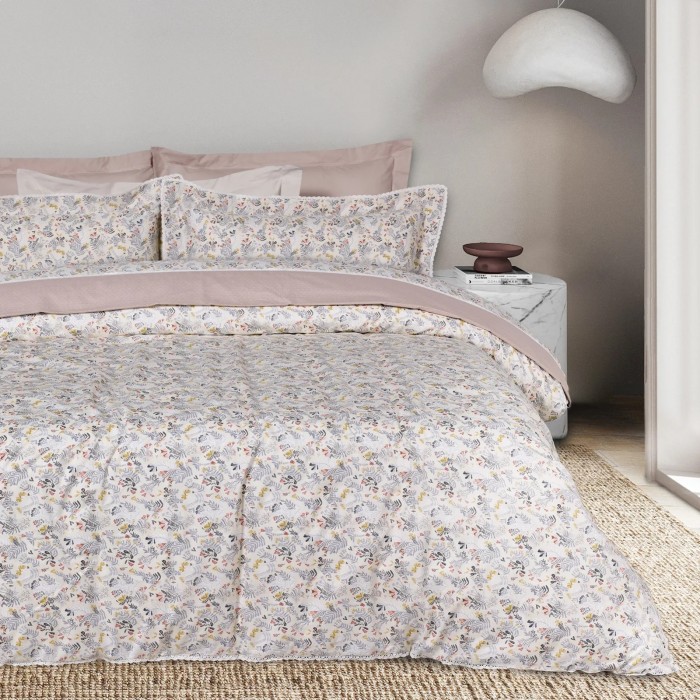 DAS HOME ΚΟΥΒΕΡΛΙ KING PRESTIGE 1695 BEIGE, BLUE