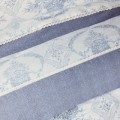 DAS HOME ΚΟΥΒΕΡΛΙ KING PRESTIGE 1696 BLUE, ECRU