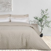 DAS HOME ΚΟΥΒΕΡΛΙ ΥΠΕΡΔΙΠΛΟ HAPPY 9652 LIGHT TAUPE