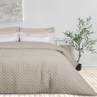DAS HOME ΚΟΥΒΕΡΛΙ ΥΠΕΡΔΙΠΛΟ HAPPY 9652 LIGHT TAUPE