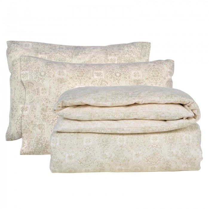 DAS HOME ΣΕΤ ΠΑΠΛΩΜΑΤΟΘΗΚΗ ΜΟΝΗ HAPPY FLANNEL 9640 BEIGE, TAUPE