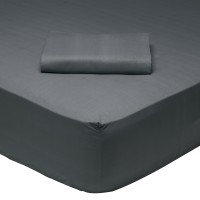DAS HOME 1015 ΣΕΝΤΟΝΙ ΥΠΕΡΔΙΠΛΟ ΜΕ ΛΑΣΤΙΧΟ BLACK BLACK