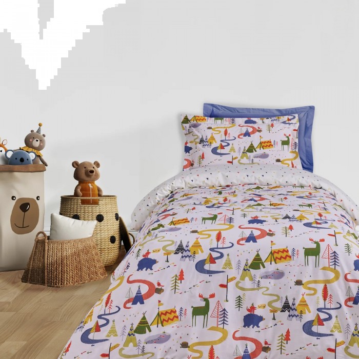 DAS KIDS ΣΕΤ ΣΕΝΤΟΝΙΑ ΜΟΝΑ 4927 BLUE, GREEN, WHITE