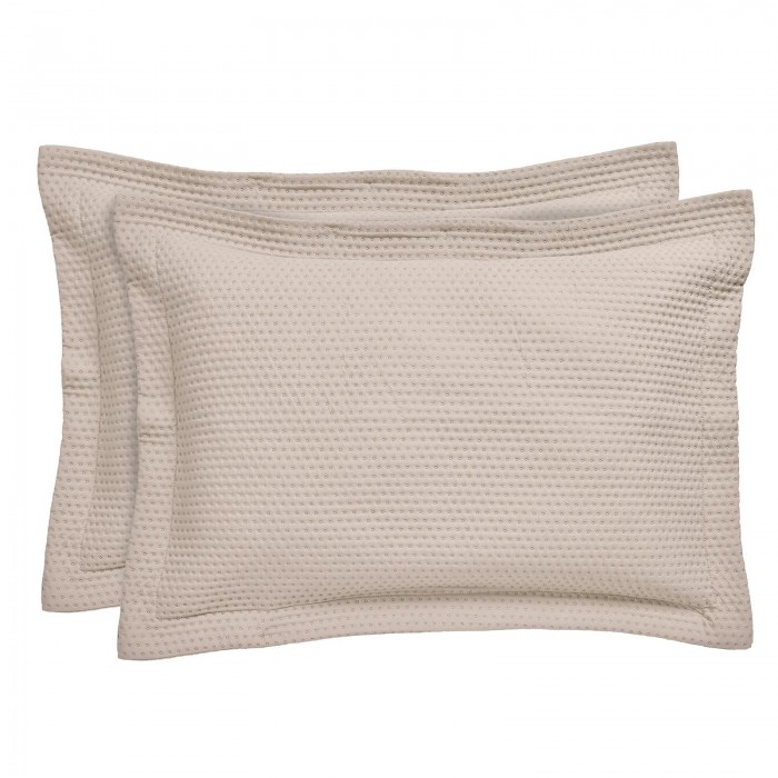 DAS HOME ΖΕΥΓΟΣ ΜΑΞΙΛΑΡΟΘΗΚΕΣ HAPPY TAUPE 9634 TAUPE