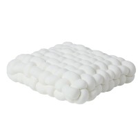 DAS HOME ΔΙΑΚΟΣΜΗΤΙΚΟ ΜΑΞΙΛΑΡΙ 40X40 2285 WHITE