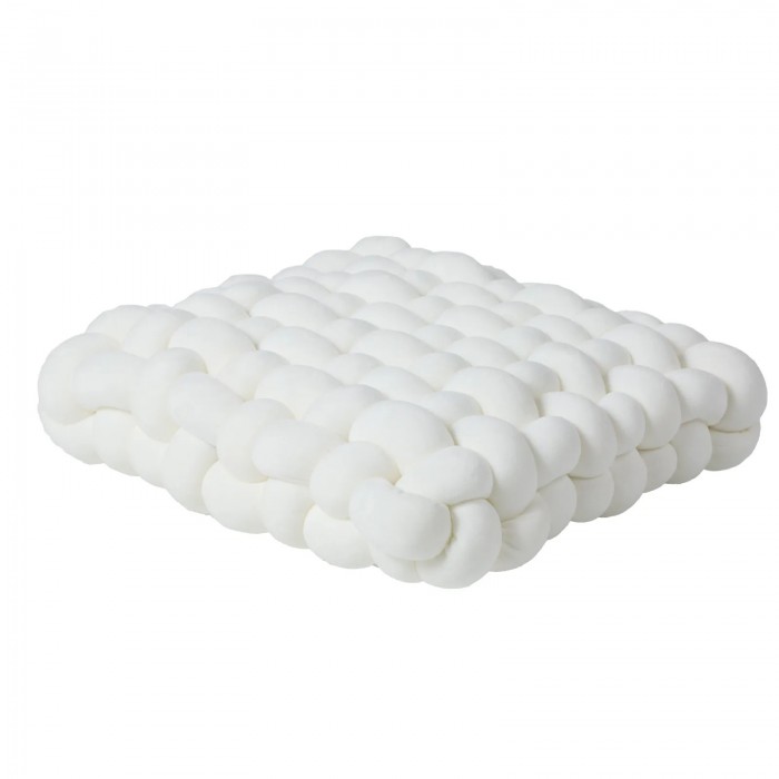 DAS HOME ΔΙΑΚΟΣΜΗΤΙΚΟ ΜΑΞΙΛΑΡΙ 40X40 2285 WHITE