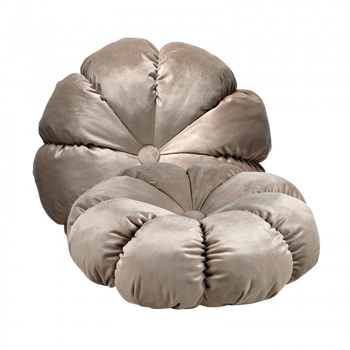 DAS HOME ΔΙΑΚΟΣΜΗΤΙΚΟ ΜΑΞΙΛΑΡΙ Φ.45 0266 TAUPE