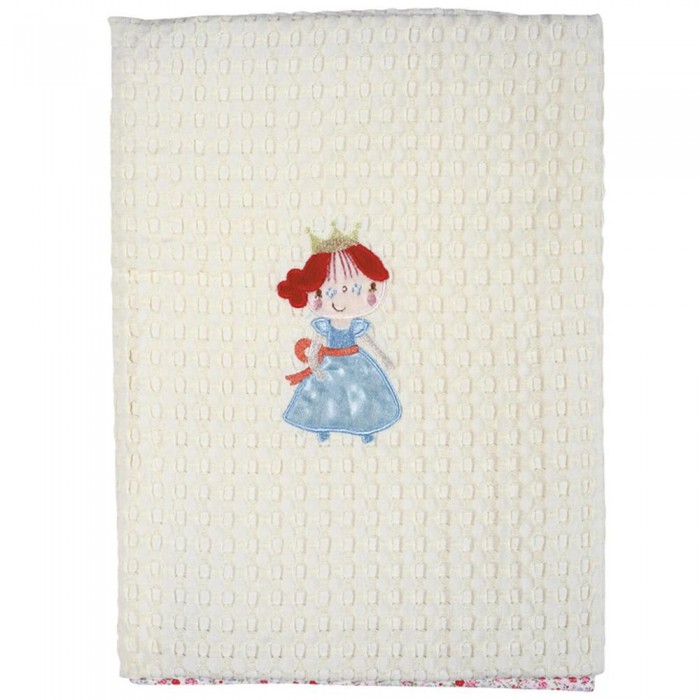 DAS BABY 6511 ΚΟΥΒΕΡΤΑ ΠΙΚΕ 110X150  DREAM EMBROIDERY ΡΟΖ