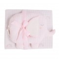 DAS BABY ΚΟΥΒΕΡΤΑ ΠΙΚΕ 75X100 RELAX 4957 GREY, PINK, WHITE