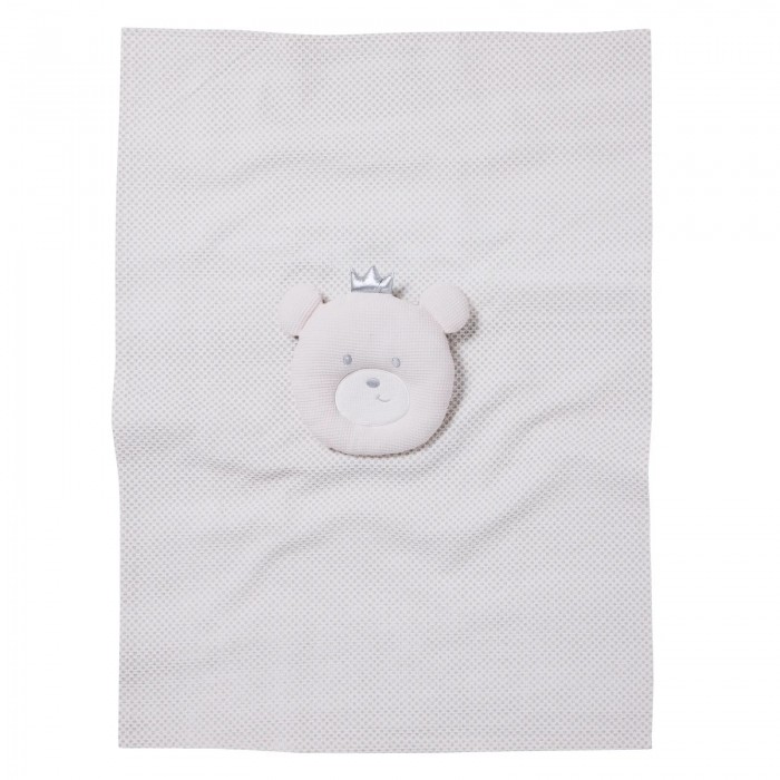 DAS BABY ΚΟΥΒΕΡΤΑ ΠΙΚΕ 75X100 RELAX 4958 GREY, WHITE