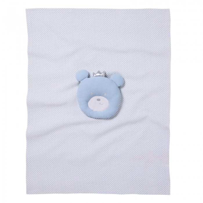 DAS BABY ΚΟΥΒΕΡΤΑ ΠΙΚΕ 75X100 RELAX 4959 BLUE, WHITE