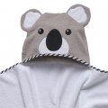 DAS BABY ΚΑΠΑ SMILE EMBROIDERY 4893 ΓΚΡΙ, ΛΕΥΚΟ