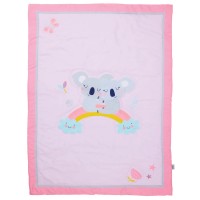 DAS BABY ΚΟΥΒΕΡΛΙ FUN 4934 GREY, PINK