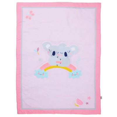DAS BABY ΚΟΥΒΕΡΛΙ FUN 4934 GREY, PINK