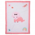 DAS BABY ΚΟΥΒΕΡΛΙ FUN 4936 PINK, WHITE