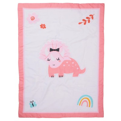 DAS BABY ΚΟΥΒΕΡΛΙ FUN 4936 PINK, WHITE