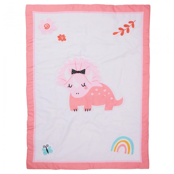 DAS BABY ΚΟΥΒΕΡΛΙ FUN 4936 PINK, WHITE