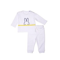 Miffy Des.60 Σετ Φόρμας 2τ Λευκό 12 Mηνών/80cm