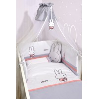 Miffy σετ 9τ Des.65 Προίκα Γκρι με Μεταλλικό Σίδερο Κουνουπιέρας αξίας 23€