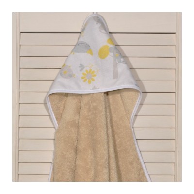 Μπουρνούζι κάπα 75x75 100% βαμβάκι 450 γρμ/τμ Design 203 Oliver Baby