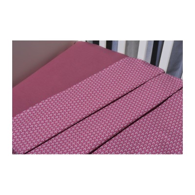 Σεντόνια Λίκνου Σετ 2τ -75x110-100% Βαμβάκι Design 147 Oliver Baby