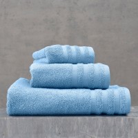 LAGOON - ΠΕΤΣΕΤΑ 100% ΒΑΜΒΑΚΙ ΠΕΝΙΕ 470gsm ΓΑΛΑΖΙΟ ΧΕΡΙΩΝ (40X60)