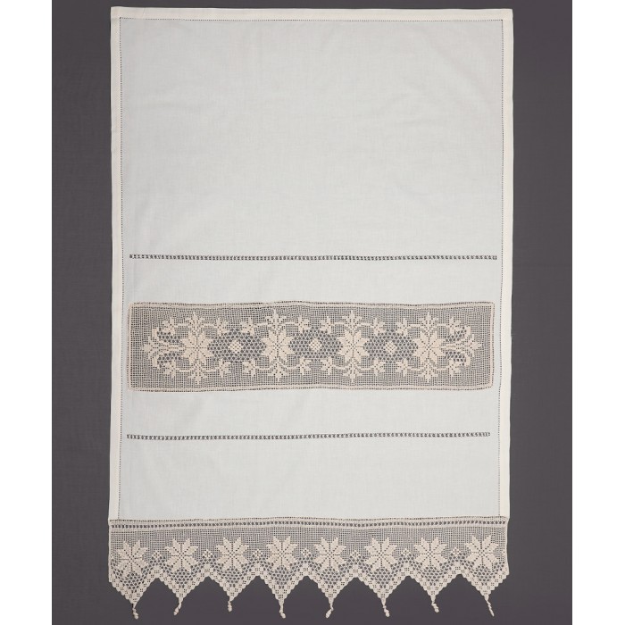 κουρτίνα 021 (50cm x 100cm) ecru με τούνελ