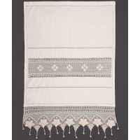 κουρτίνα 027 (140cm x 260cm) ecru με τούνελ