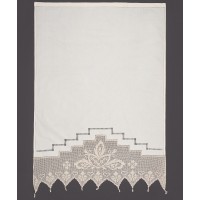 κουρτίνα 075 (140cm x 260cm) ecru με τούνελ