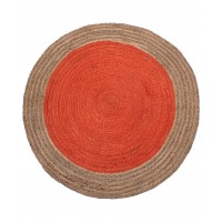 Χαλί γιούτα 1706 (150cm) teracotta