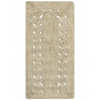Χαλί γιούτα 1762 (70cm x 160cm) light grey