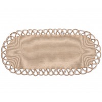 Χαλί γιούτα 1911 (120cm x 180cm) beige