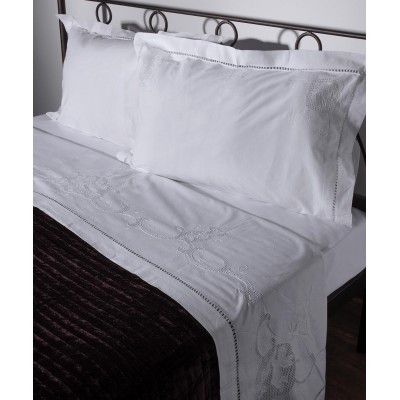 ΣΕΝΤΟΝΙ 415/37 ΤΡΙΩΝ ΤΕΜΑΧΙΩΝ (225CM X 270CM) ΛΕΥΚΟ