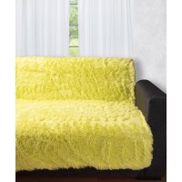 Διακοσμητικό μαλλιαρό ριχτάρι 5336 (145cm x 195cm) Lime
