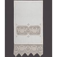 κουρτίνα 674 (40cm x 80cm) ecru με τούνελ