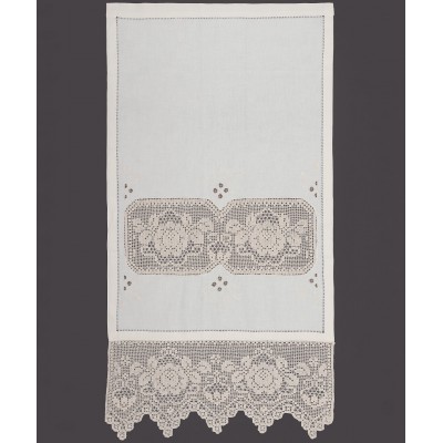 κουρτίνα 674 (40cm x 80cm) ecru με τούνελ