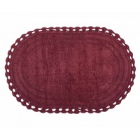ΠΑΤΑΚΙ OVAL (60CM X 100CM) BURGUNDY