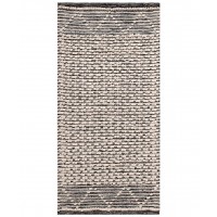 Πατάκι jaipur (60cm x 130cm) σκούρο γκρί