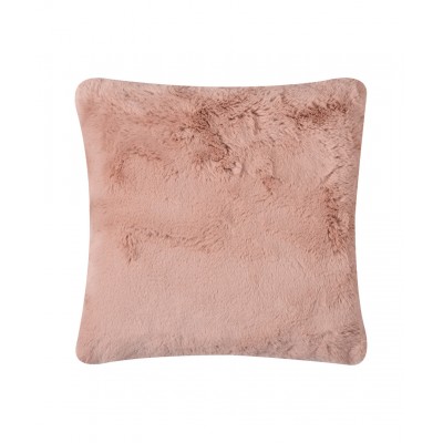 ΜΑΞΙΛΑΡΟΘΗΚΗ RABBIT FUR ΜΕ ΓΕΜΙΣΗ (45cm x 45cm) PINK