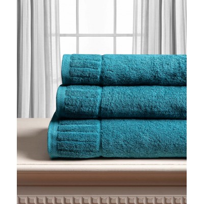 Βαμβακερή πετσέτα ΜΕΛΩΔΙΑ 600gsm (50cm x 100cm) teal