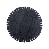 Πατάκι στρογγυλό ( 70cm ) ανθρακί