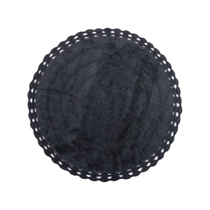 Πατάκι στρογγυλό ( 70cm ) ανθρακί
