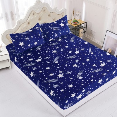 Fleece σεντόνι με λάστιχο και μαξιλαροθήκες (180cm x 200cm + 25cm) σχέδιο 8