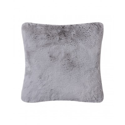 ΜΑΞΙΛΑΡΟΘΗΚΗ RABBIT FUR ΜΕ ΓΕΜΙΣΗ (45cm x 45cm) GREY