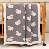 Κουβέρτα Bebe  με Sherpa 100x120 - Sheep