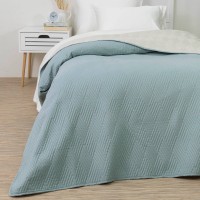 Κουβερλί Diamond Υπέρδιπλο 220x240 -Μπλε/Γκρι