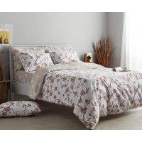Σετ Σεντόνια Υπέρδιπλα 240x260 - Αμυγδαλιά Coral
