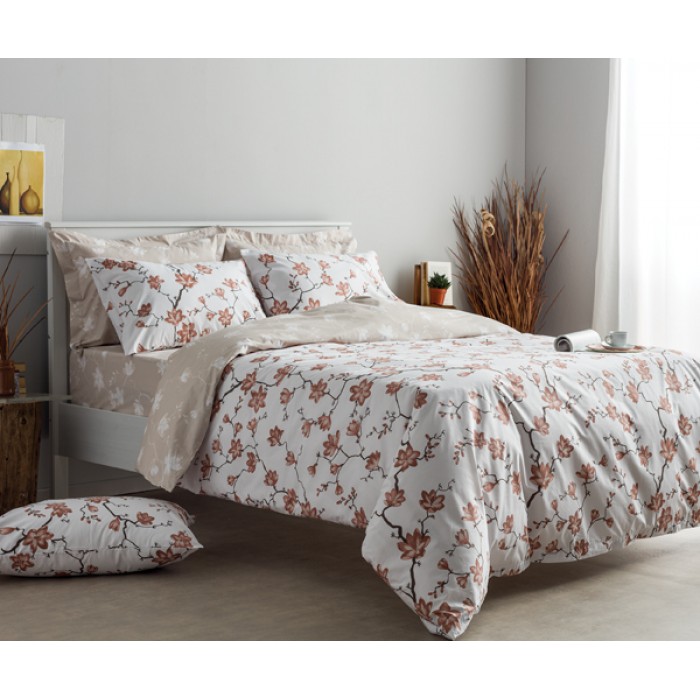 Σετ Σεντόνια Υπέρδιπλα 240x260 - Αμυγδαλιά Coral